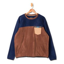 Kavu Crew Who Sweatshirt Men's in Fort To Sea